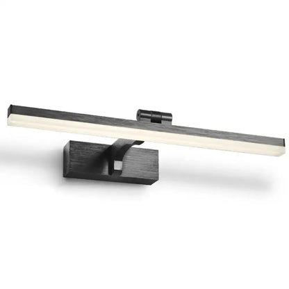 Copper Wood Grain Led Wall Light for Bath Vanity