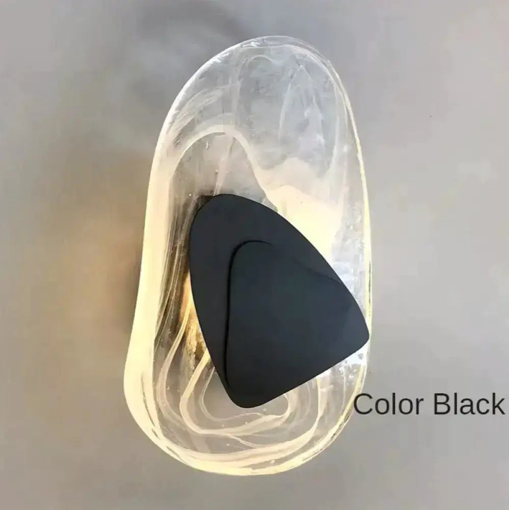 Modern Glass Wall Lamp for Bedside Lighting