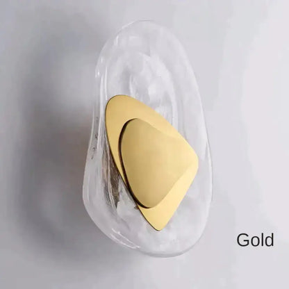 Modern Glass Wall Lamp for Bedside Lighting
