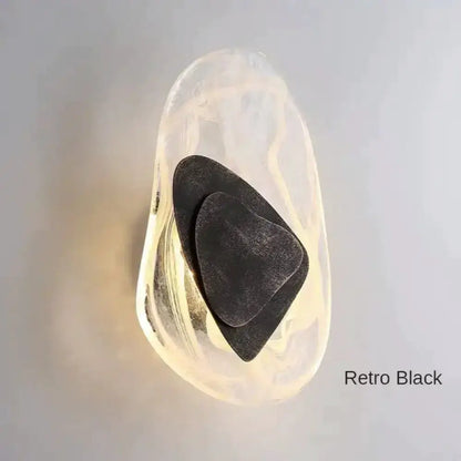 Modern Glass Wall Lamp for Bedside Lighting