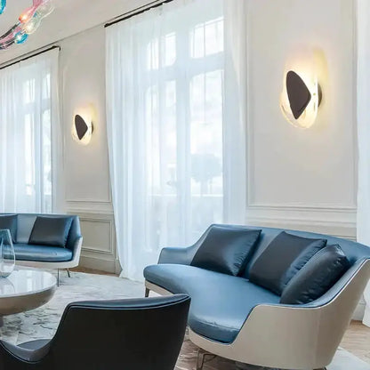 Modern Glass Wall Lamp for Bedside Lighting