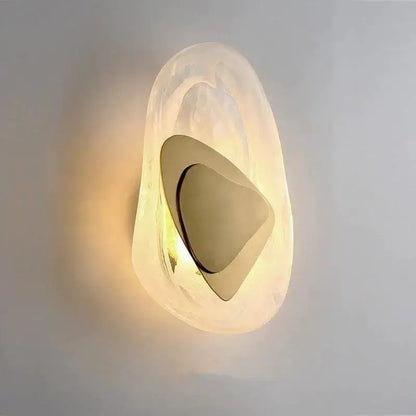 Modern Glass Wall Lamp for Bedside Lighting