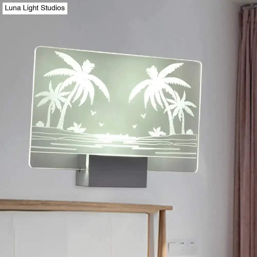 Elk Forest Wall Lamp for Bedroom Lighting