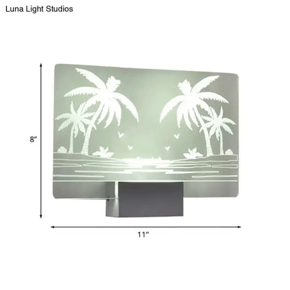 Elk Forest Wall Lamp for Bedroom Lighting
