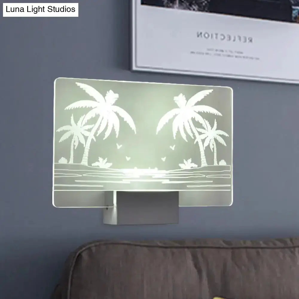 Elk Forest Wall Lamp for Bedroom Lighting