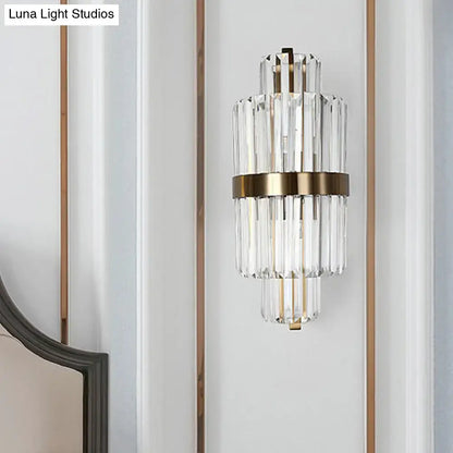 Crystal Bronze Wall Light Dual-LED Design by Decorbites on Tampa Home & Garden Store