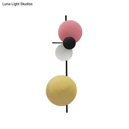 Red Pink Blue Wall Sconce adjustable design by Decorbites on Tampa Home & Garden Store