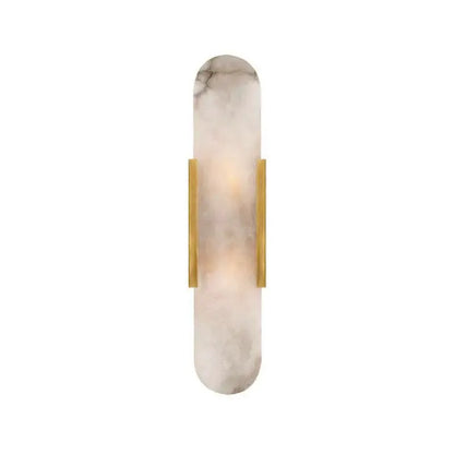 Gold and Black Orb Wall Lamp for Living Room