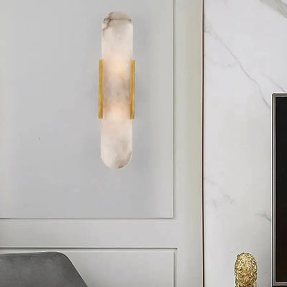 Gold and Black Orb Wall Lamp for Living Room