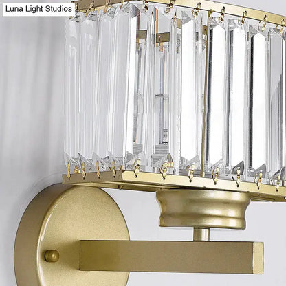 Modern gold crystal wall lamp Decorbites brass finish 220-240V hallway light Home & Garden on Tampa Home & Garden Store