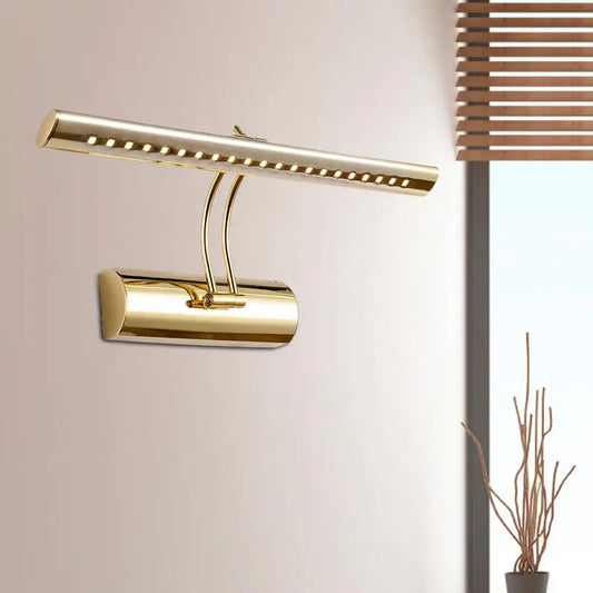 16"/21.5" Modern Metal LED Bathroom Vanity Wall Sconce in Gold Finish - Tampa Home & Garden Store