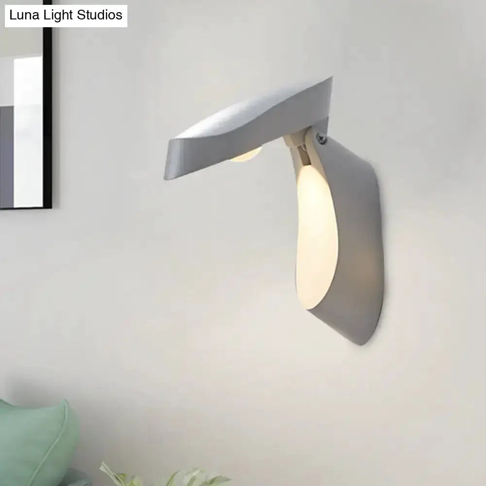 Modern gold metal wall light bedside fixture for bedroom wall sconce on Tampa Home & Garden Store