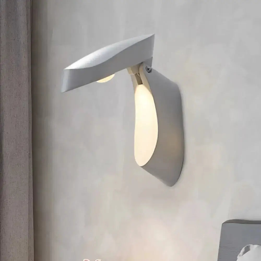 Modern gold metal wall light bedside fixture by Decorbites for bedroom on Tampa Home & Garden Store