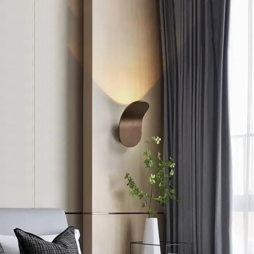 Black Gold Wall Sconce Industrial Bracket wall-mounted bronze-black metal light by Decorbites on Tampa Home & Garden Store