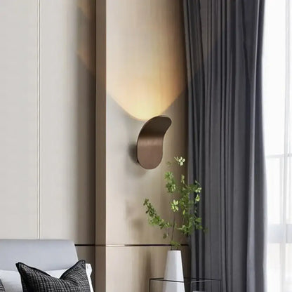 Black Gold Wall Sconce Industrial Bracket wall-mounted bronze-black metal light by Decorbites on Tampa Home & Garden Store