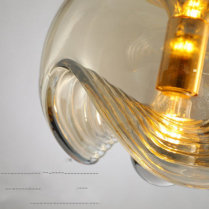 Araña LED moderna minimalista para mesita de noche, restaurante, bar, porche
