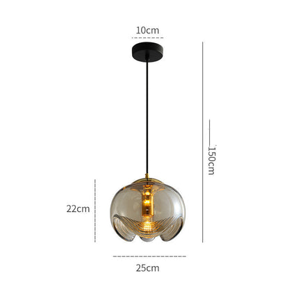 Araña LED moderna minimalista para mesita de noche, restaurante, bar, porche