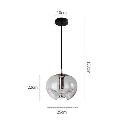 Araña LED moderna minimalista para mesita de noche, restaurante, bar, porche