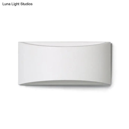 Gray curved wall sconce by Decorbites for Home & Garden on Tampa Home & Garden Store