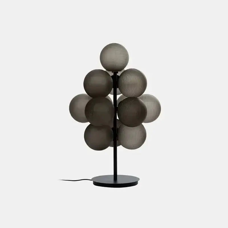 Modern Purple Decorbites Glass Bubble Floor Lamp