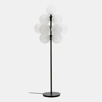 Modern Purple Decorbites Glass Bubble Floor Lamp