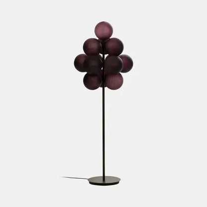 Modern Purple Decorbites Glass Bubble Floor Lamp