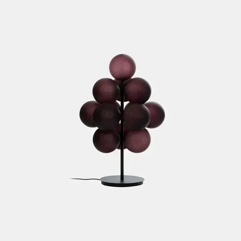 Modern Purple Decorbites Glass Bubble Floor Lamp