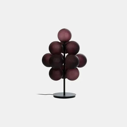 Modern Purple Decorbites Glass Bubble Floor Lamp
