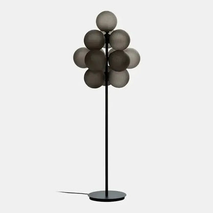 Modern Purple Decorbites Glass Bubble Floor Lamp