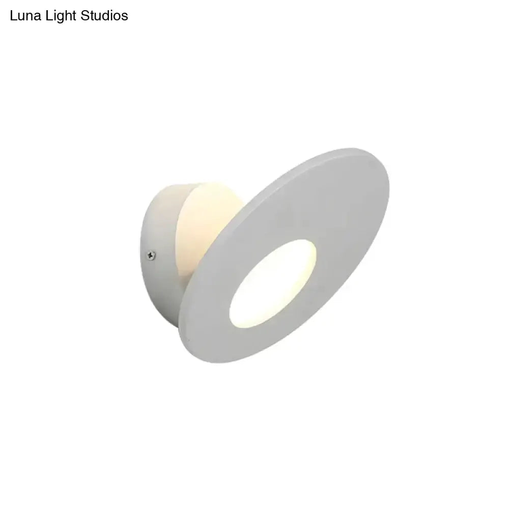 Modern Round Acrylic Led Wall Lamp for Bedroom