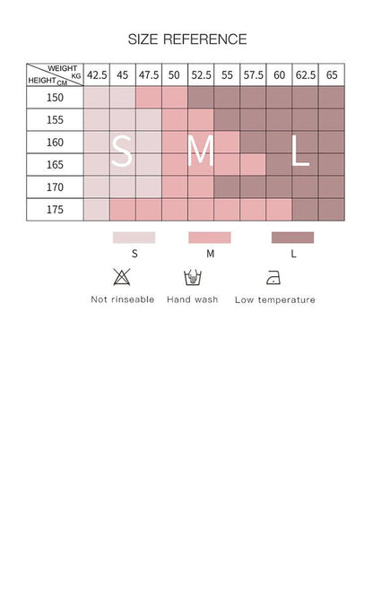 Stevvex leggings high waist size reference chart with S M L, height/weight grid and wash icons on Tampa Home & Garden Store