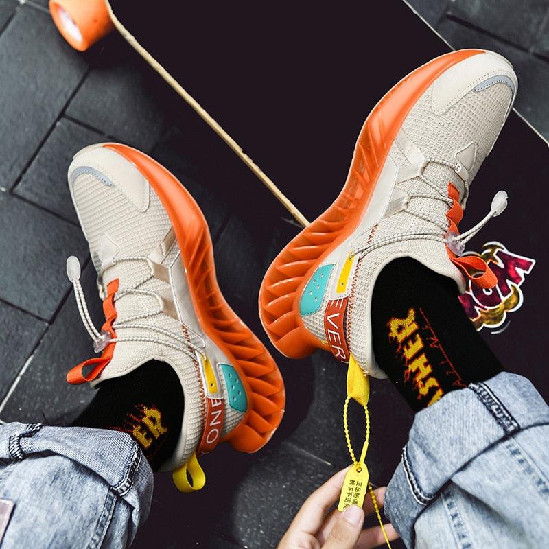 Men's Breathable and Flexible Blade Running Shoes