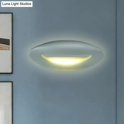 Modern Smiling Face Led Wall Lamp Corridor