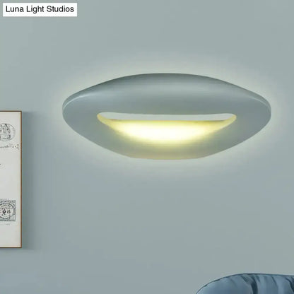 Modern Smiling Face Led Wall Lamp Corridor