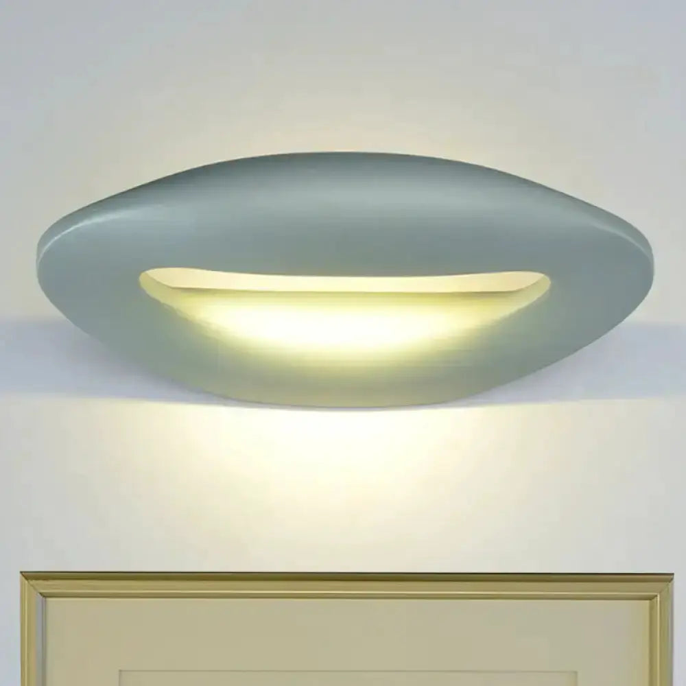 Modern Smiling Face Led Wall Lamp Corridor