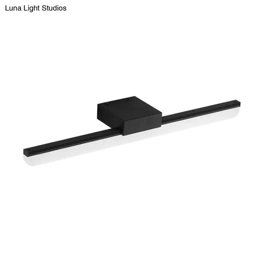 16"/20" Ultra-Thin Acrylic LED Wall Light Sconce - Modern Style, Black or White Finish, Warm or White Light - Tampa Home & Garden Store