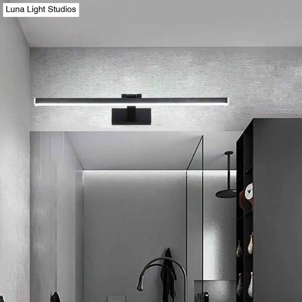 Black LED adjustable voltage vanity light by Decorbites, sleek bar fixture on Tampa Home & Garden Store