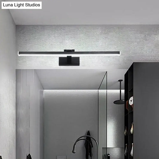 Black LED adjustable voltage vanity light by Decorbites, sleek bar fixture on Tampa Home & Garden Store