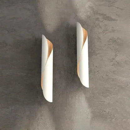 Modern Black and White Wall Lamp Bedroom Sconce