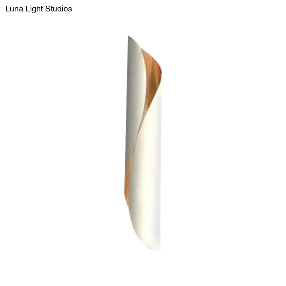 Modern Black and White Wall Lamp Bedroom Sconce