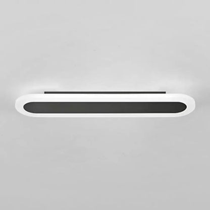 Modern White and Black Acrylic Bar Wall Lamp