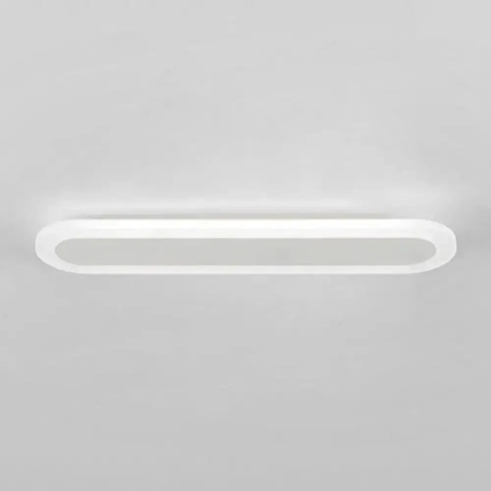 Modern White and Black Acrylic Bar Wall Lamp