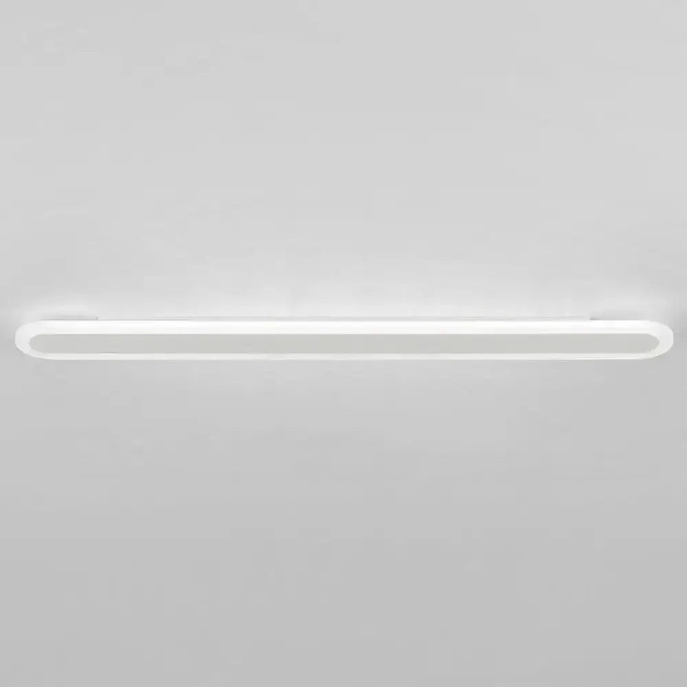 Modern White and Black Acrylic Bar Wall Lamp