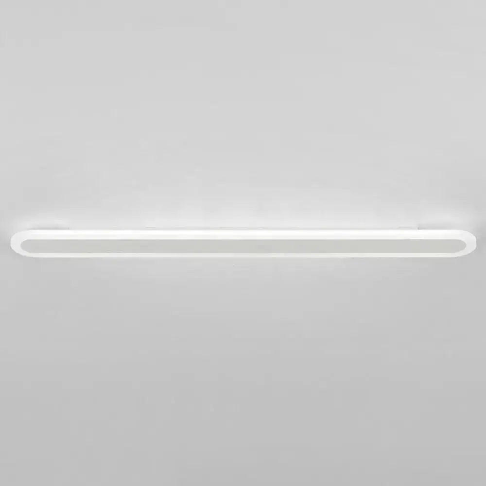 Modern White and Black Acrylic Bar Wall Lamp