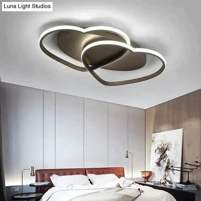 White/Coffee Finish Modern LED Pendant Lights