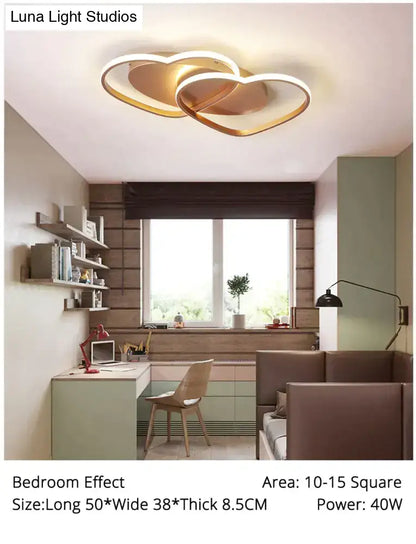 White/Coffee Finish Modern LED Pendant Lights