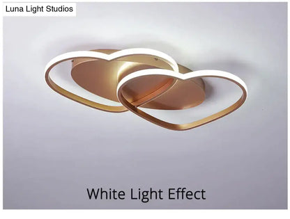 White/Coffee Finish Modern LED Pendant Lights