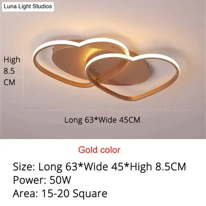 White/Coffee Finish Modern LED Pendant Lights