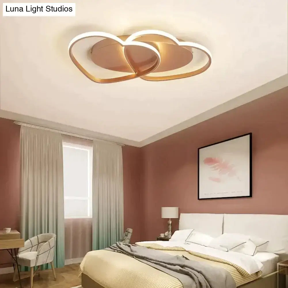 White/Coffee Finish Modern LED Pendant Lights