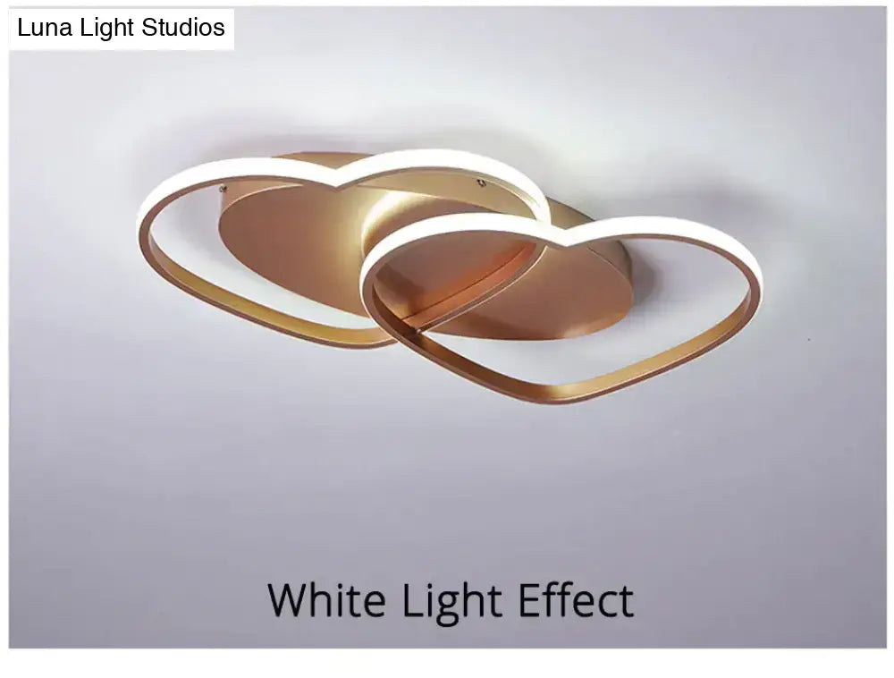 White/Coffee Finish Modern LED Pendant Lights